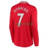 Maillot à Manches Longues Manchester United Ronaldo 7 Domicile 2022-23 Pour Homme
